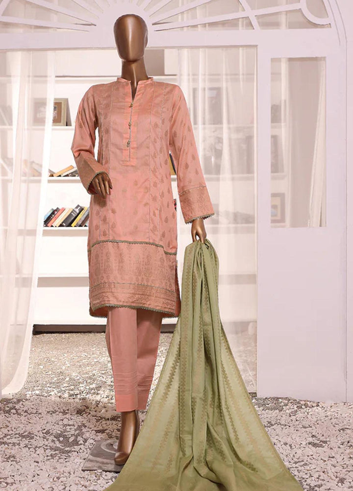 HZ Textiles Jacquard Cotton Suits Unstitched 3 Piece HZ22DF DFJ-05 - Festive Collection