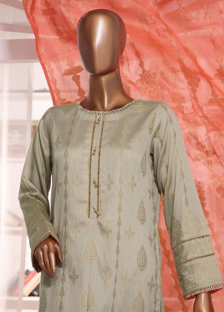 HZ Textiles Jacquard Cotton Suits Unstitched 3 Piece HZ22DF DFJ-06 - Festive Collection