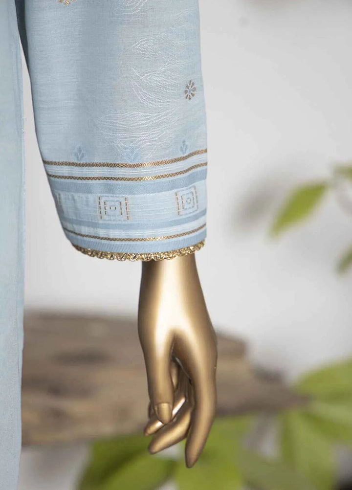 Hz Textiles Embroidered Jacquard Suits Unstitched 3 Piece HZ25VH VJ-12 - Summer Collection