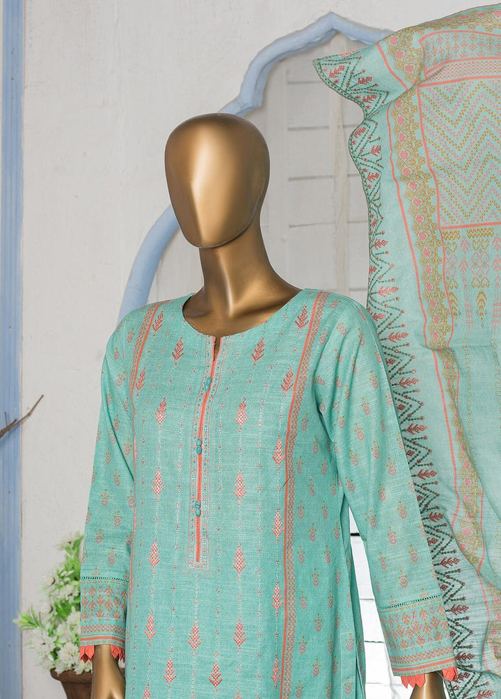 HZ Textiles Embroidered Khaddar Suits Unstitched 3 Piece HZ22KE PKE-2217 - Winter Collection