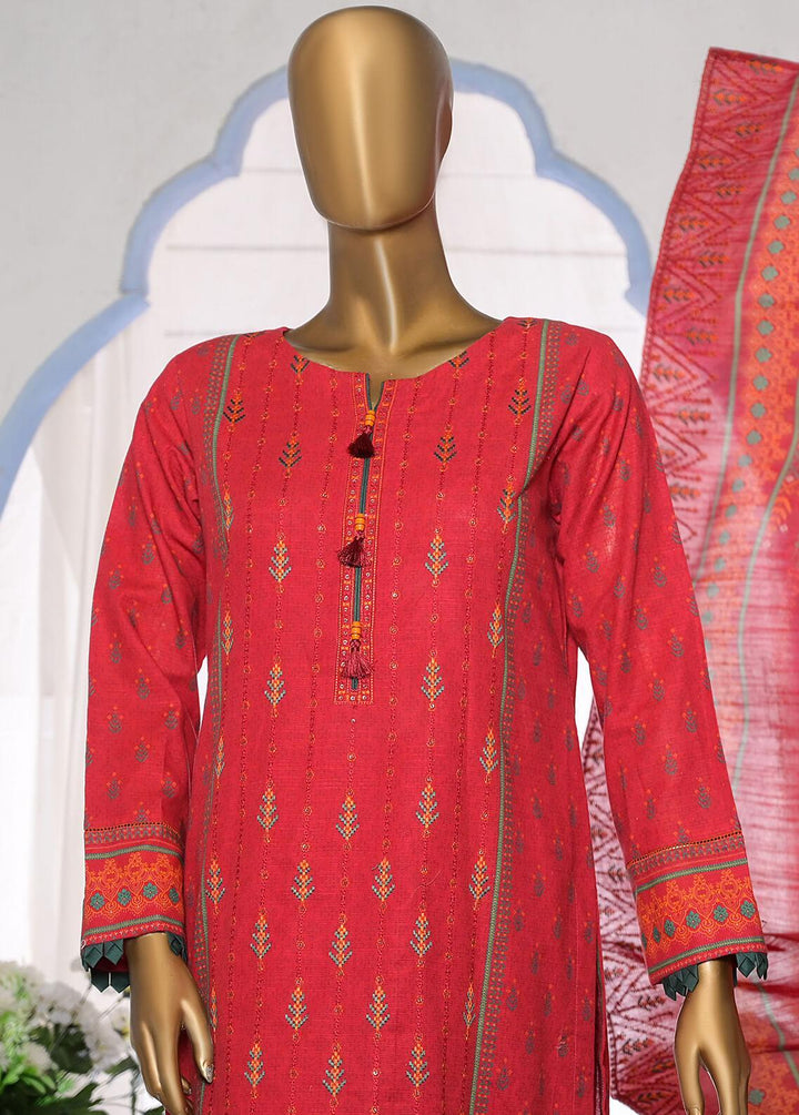 HZ Textiles Embroidered Khaddar Suits Unstitched 3 Piece HZ22KE PKE-2251 - Winter Collection