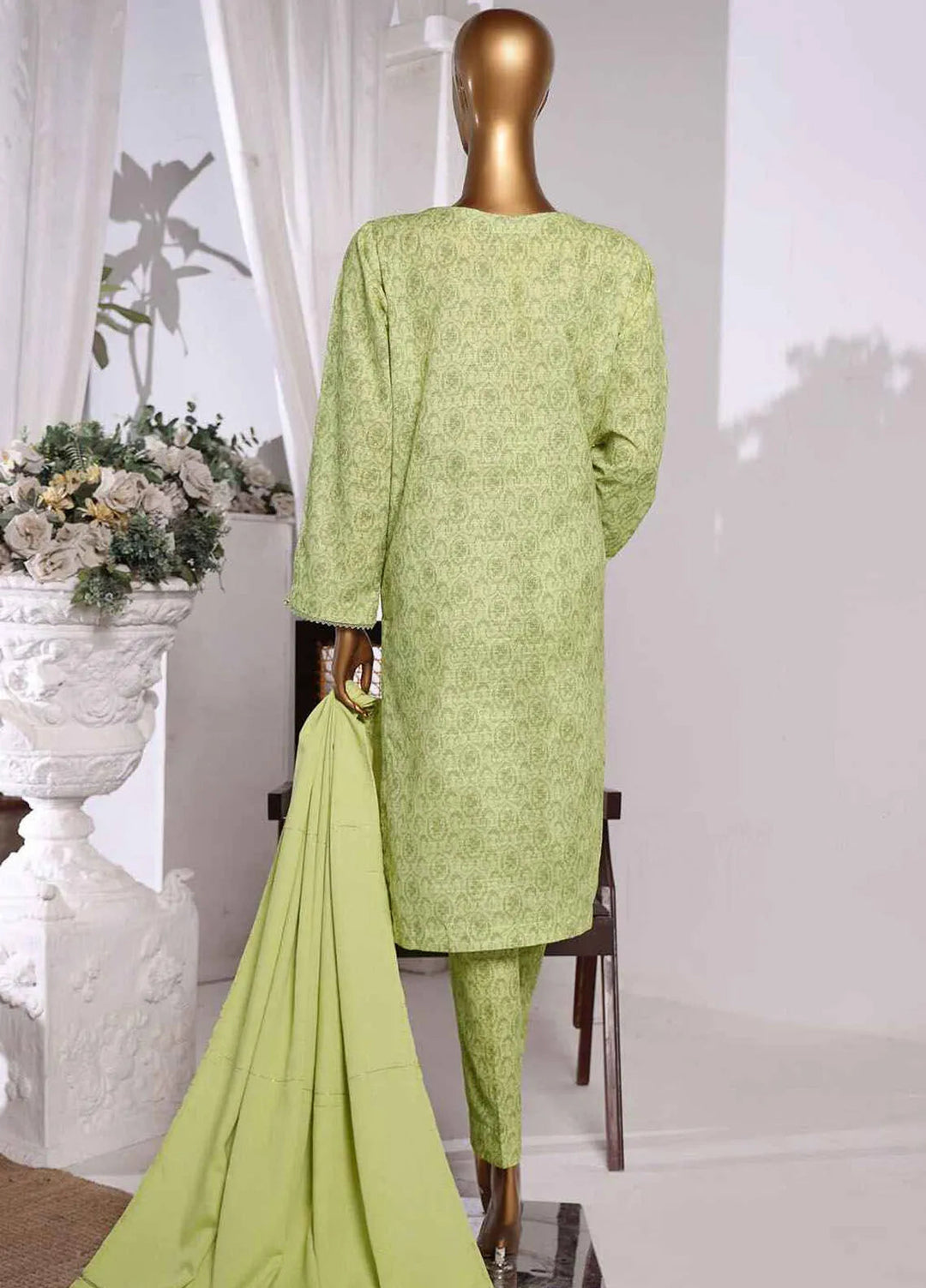 HZ Textiles Embroidered Khaddar Suits Unstitched 3 Piece HZ24KM KES-65 - Winter Collection
