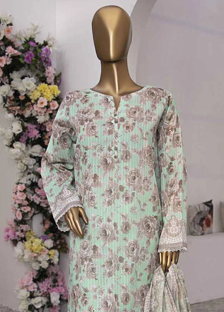 HZ Textiles Embroidered Lawn Suits Unstitched 3 Piece HZ25NV2 NPE-03-VOL-2 - Summer Collection