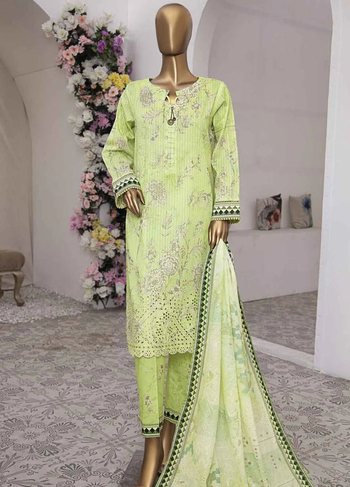HZ Textiles Embroidered Lawn Suits Unstitched 3 Piece HZ25NV2 NPE-10-VOL-2 - Summer Collection