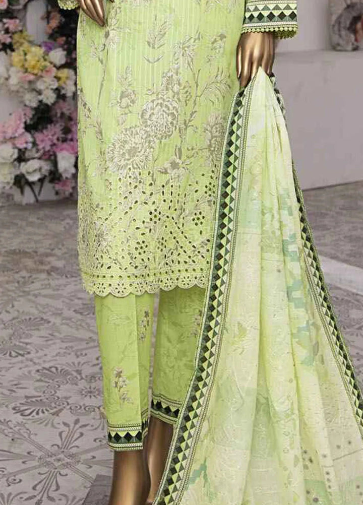 HZ Textiles Embroidered Lawn Suits Unstitched 3 Piece HZ25NV2 NPE-10-VOL-2 - Summer Collection