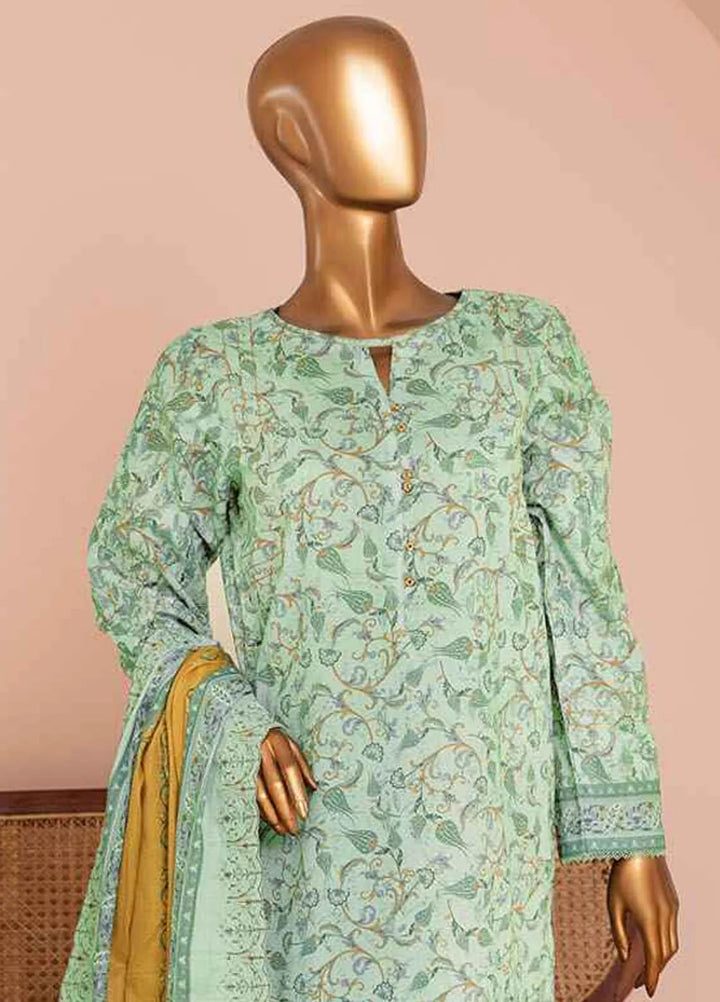 HZ Textiles Embroidered Lawn Suits Unstitched 3 Piece HZ25PV2 PEC-952 - Summer Collection