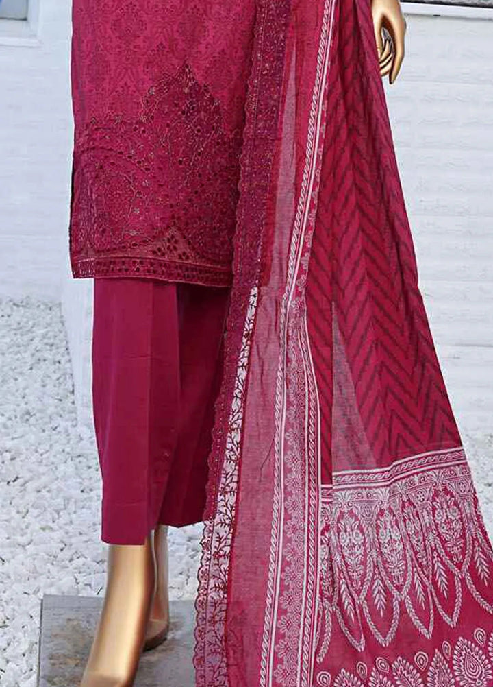 HZ Textiles Embroidered Lawn Suits Unstitched 3 Piece HZ25VE PVE-910 - Summer Collection