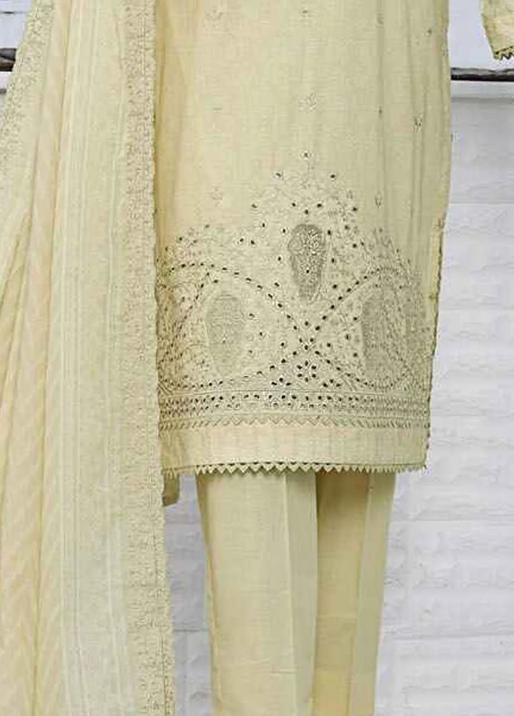 HZ Textiles Embroidered Lawn Suits Unstitched 3 Piece HZ25VE PVE-912 - Summer Collection