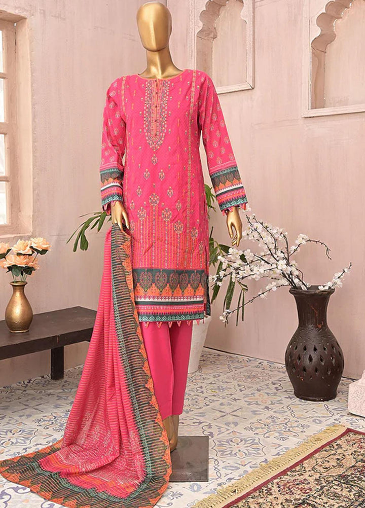 HZ Textiles Embroidered Airjet Suits Unstitched 3 Piece HZ22PZ PCE-0403 - Winter Collection