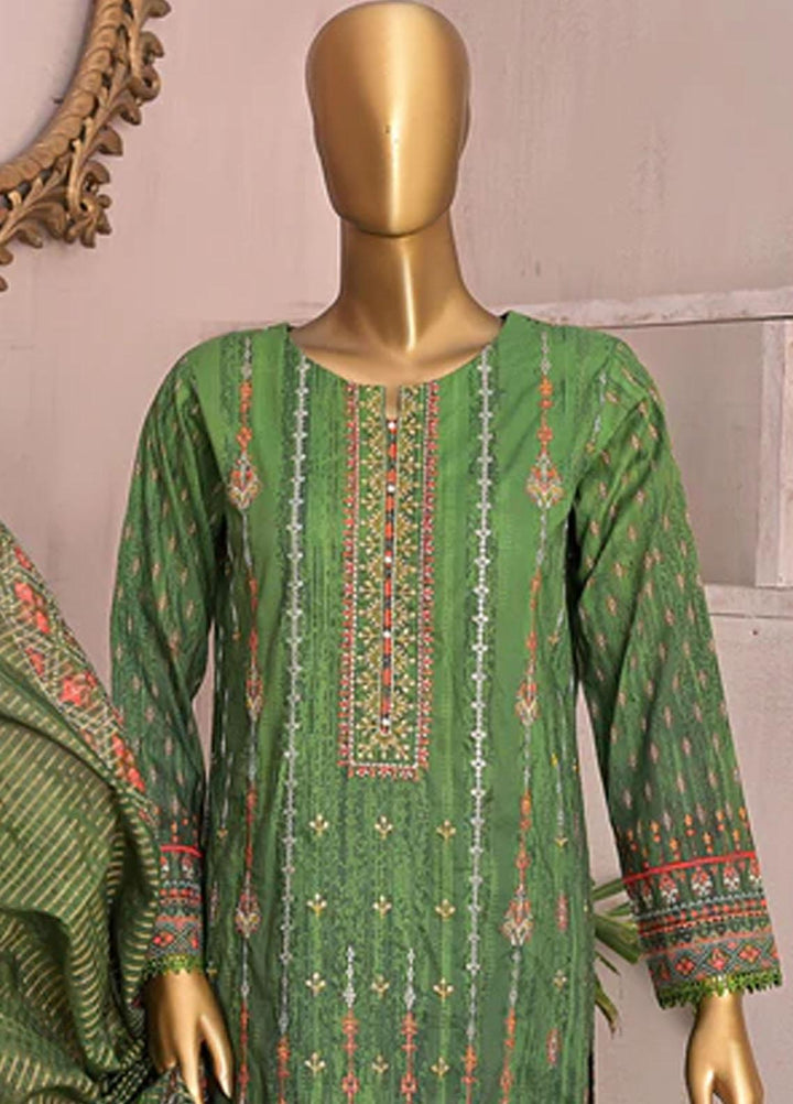 HZ Textiles Embroidered Airjet Suits Unstitched 3 Piece HZ22PZ PCE-0406 - Winter Collection