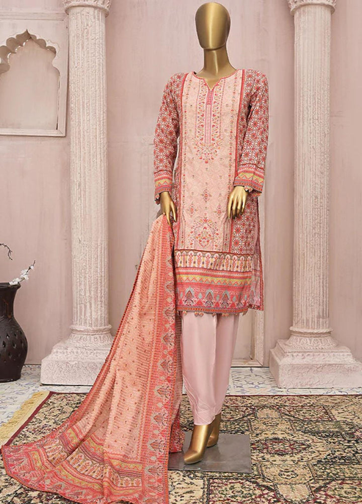 HZ Textiles Embroidered Airjet Suits Unstitched 3 Piece HZ22PZ PCE-0408 - Winter Collection