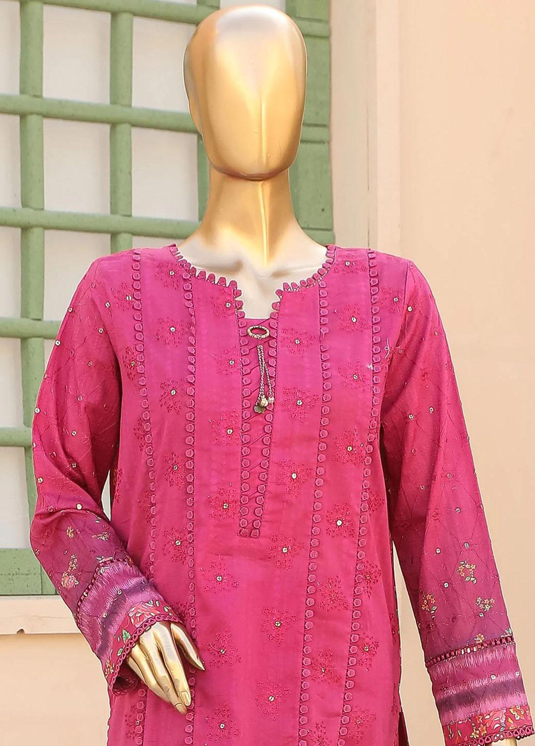 Oriental By HZ Textiles Embroidered Lawn Suits Unstitched 3 Piece HZ23OC OC-15900 - Summer Collection