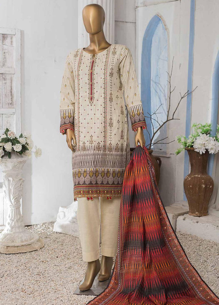 HZ Textiles Embroidered Khaddar Suits Unstitched 3 Piece HZ22PK PKE-2228 - Winter Collection