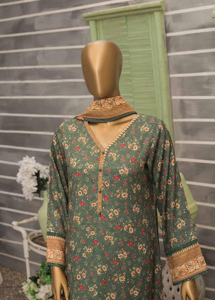 HZ Textiles Printed Viscose Suits Unstitched 3 Piece HZ22WS PSW-05 - Winter Collection