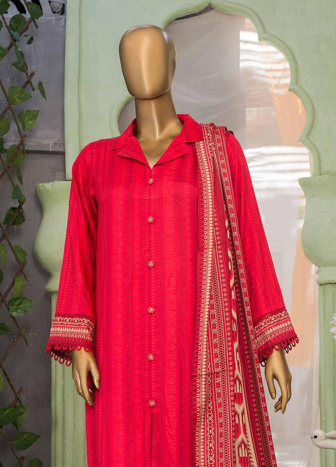 HZ Textiles Printed Viscose Suits Unstitched 3 Piece HZ22WS PSW-08 - Winter Collection