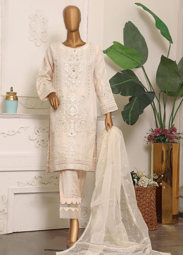 HZ Textiles Luxury Pret Embroidered Organza 2 Piece Suit HZ22PRT HZK 50 A