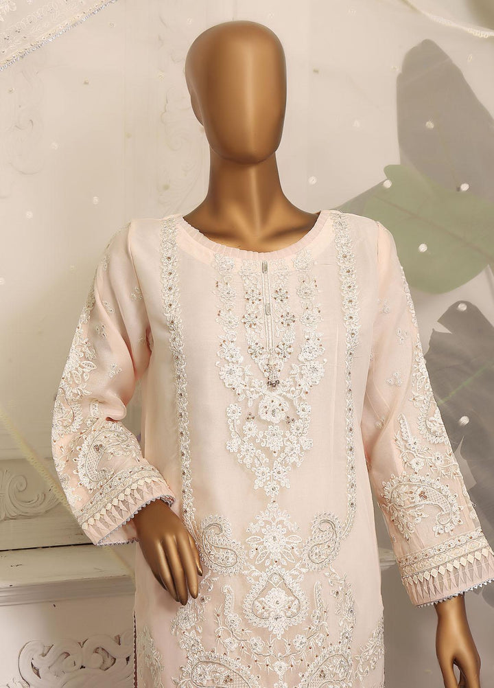 HZ Textiles Luxury Pret Embroidered Organza 2 Piece Suit HZ22PRT HZK 50 A