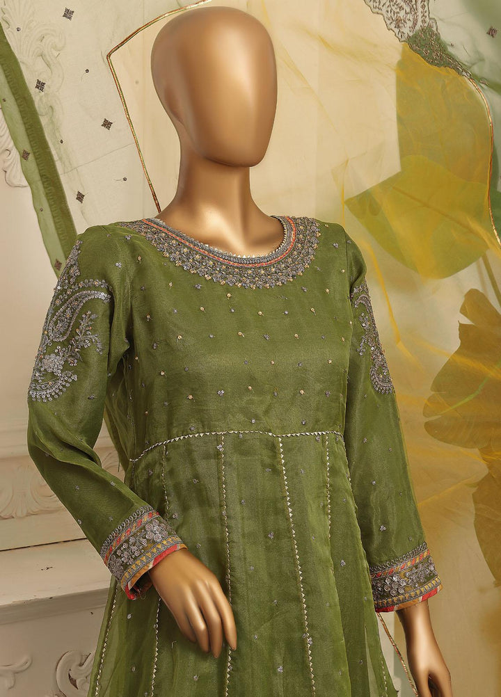 HZ Textiles Luxury Pret Embroidered Organza 2 Piece Suit HZ22PRT HZK 60 A