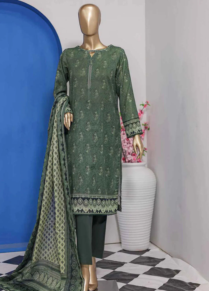 HZ Textiles Pret Printed Lawn 3 Piece Suit PNL-406