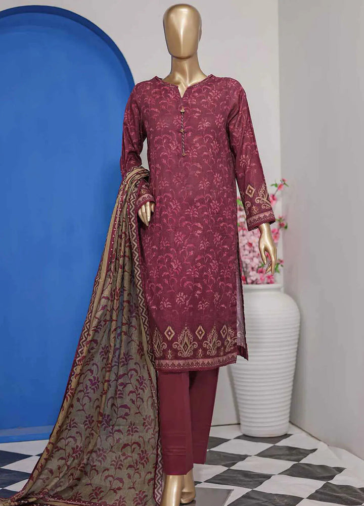 HZ Textiles Pret Printed Lawn 3 Piece Suit PNL-408