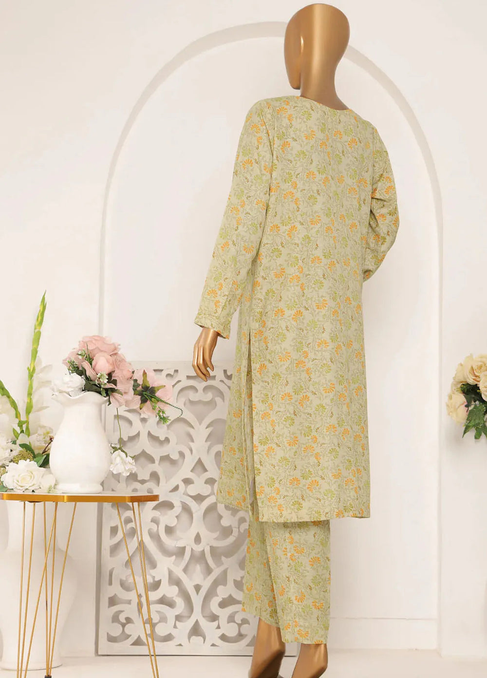 HZ Textiles Printed Khaddar Suits Unstitched 2 Piece HZ25KS KSP-23A - Winter Collection