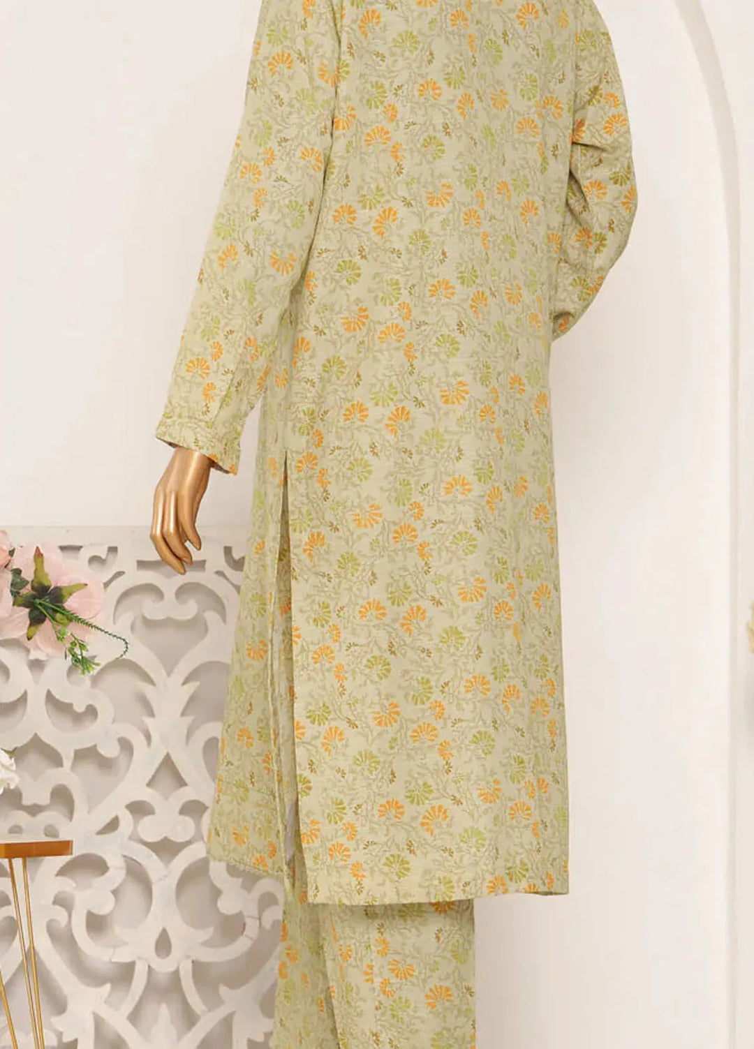 HZ Textiles Printed Khaddar Suits Unstitched 2 Piece HZ25KS KSP-23A - Winter Collection