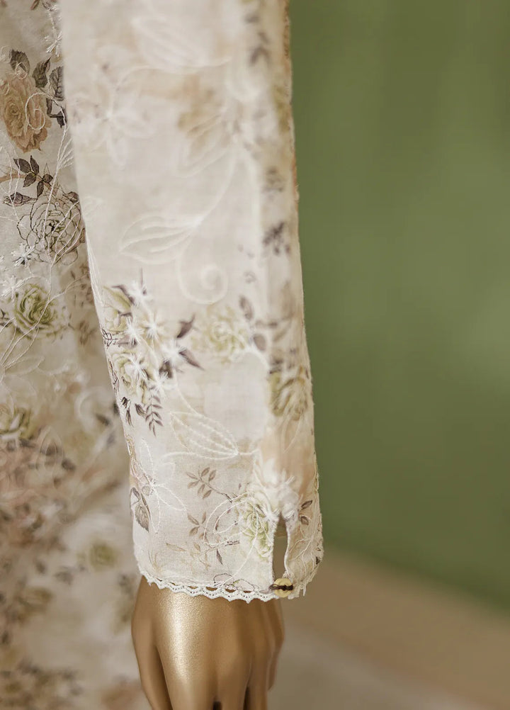 HZ Textiles Printed Lawn Suit Unstitched 3 Piece HZ24D PDE-732 - Summer Collection