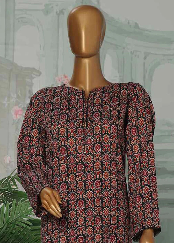 Hz Textiles Printed Lawn Suit Unstitched 3 Piece HZ24PA PCC-225-A - Summer Collection