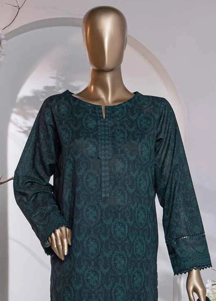 Hz Textiles Printed Lawn Suit Unstitched 3 Piece HZ24PL PPC-139 - Summer Collection