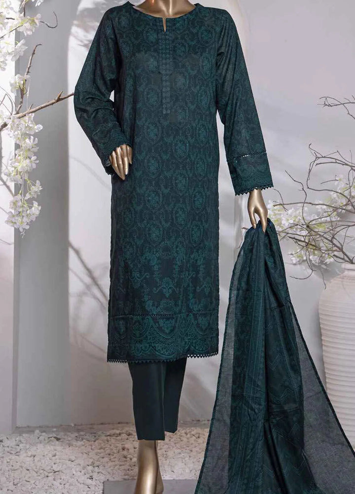 Hz Textiles Printed Lawn Suit Unstitched 3 Piece HZ24PL PPC-139 - Summer Collection