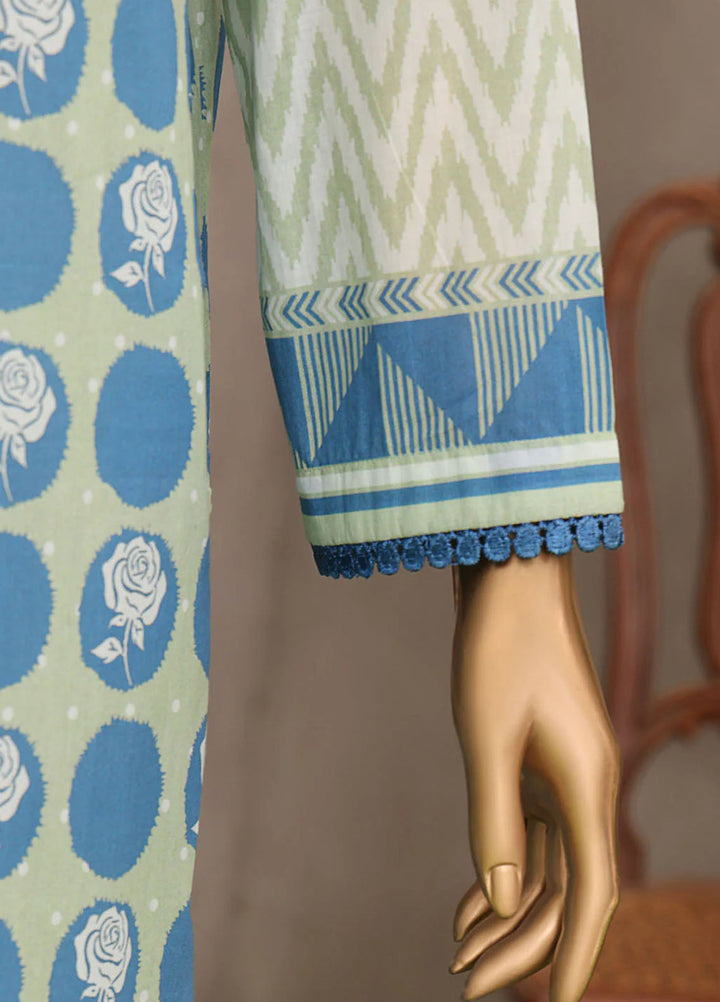 HZ Textiles Printed Lawn Suits Unstitched 3 Piece HZ25MP MPC-566 - Summer Collection