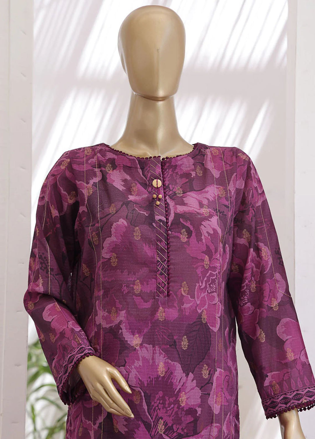 HZ Textiles Printed Lawn Suits Unstitched 3 Piece HZ25P JPC-25 - Summer Collection