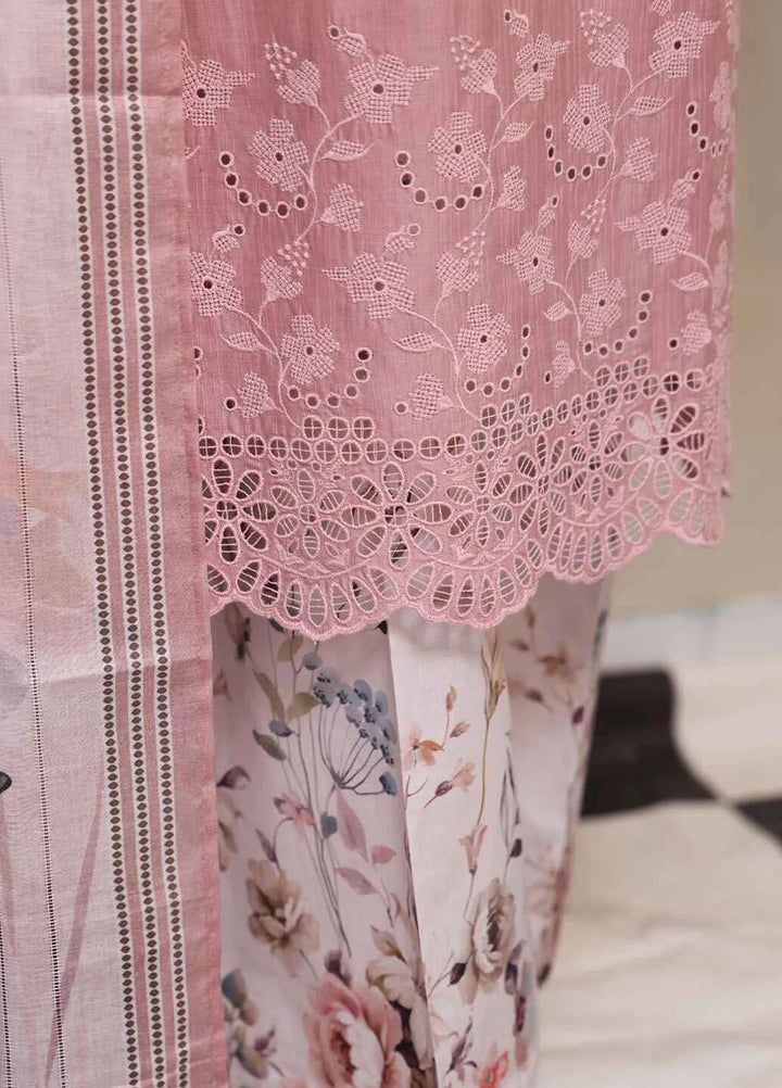 Hz Textiles Printed Lawn Suits Unstitched 3 Piece HZ25PL OPK-17 - Summer Collection