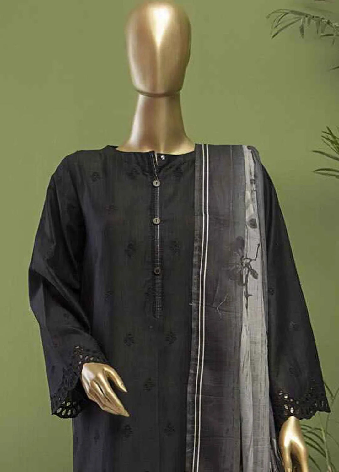 Hz Textiles Printed Lawn Suits Unstitched 3 Piece HZ25PL OPK-22 - Summer Collection