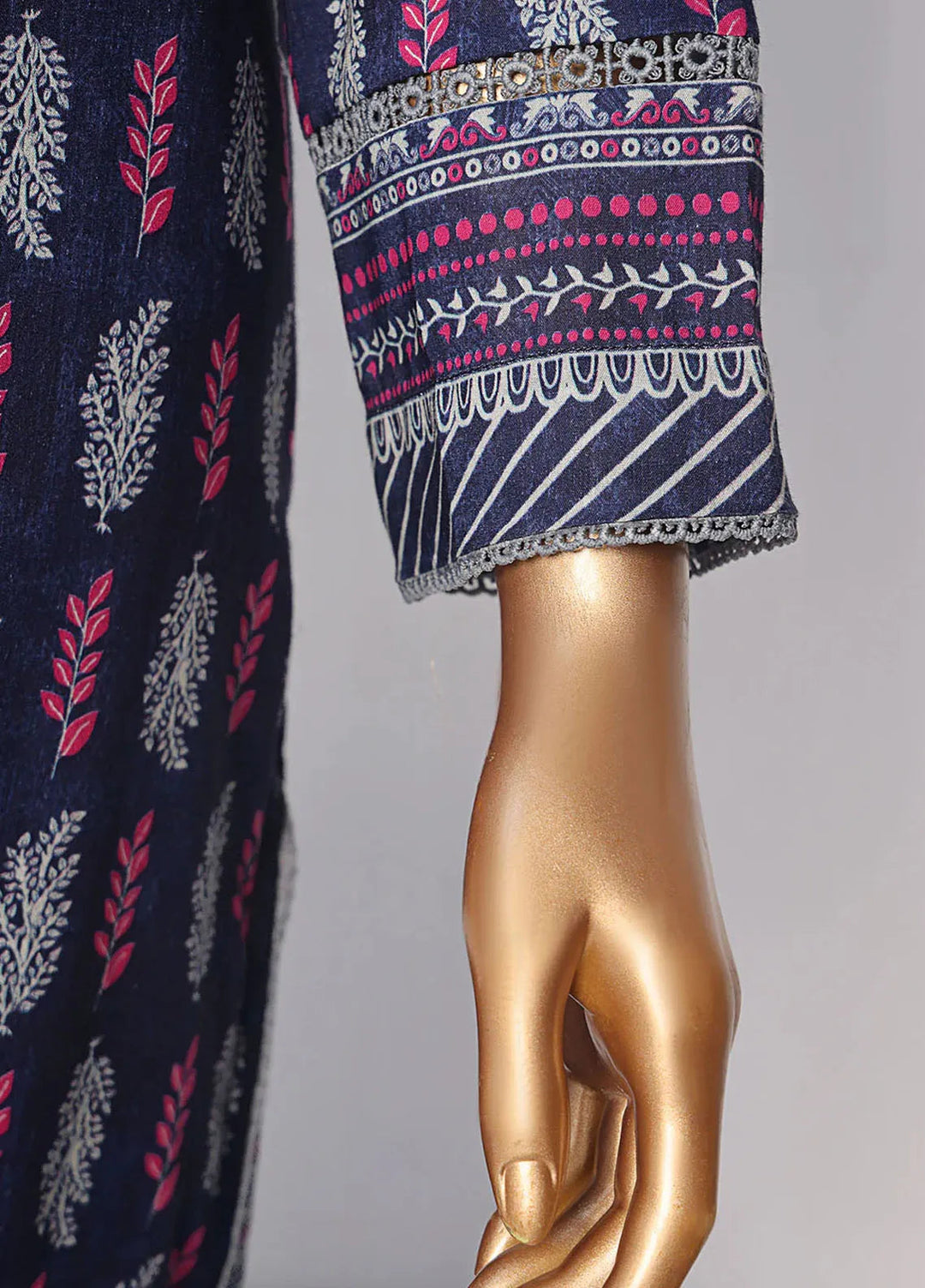 HZ Textiles Printed Lawn Suits Unstitched 3 Piece HZ25PL PPC-172 - Summer Collection