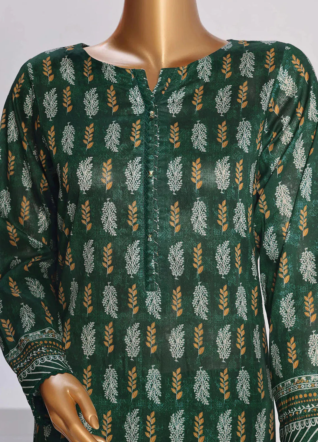 HZ Textiles Printed Lawn Suits Unstitched 3 Piece HZ25PL PPC-173 - Summer Collection