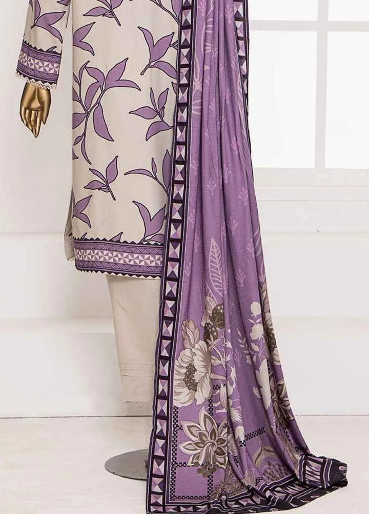 HZ Textiles Printed Linen Suits Unstitched 3 Piece HZ24SC LWS-1151 - Winter Collection