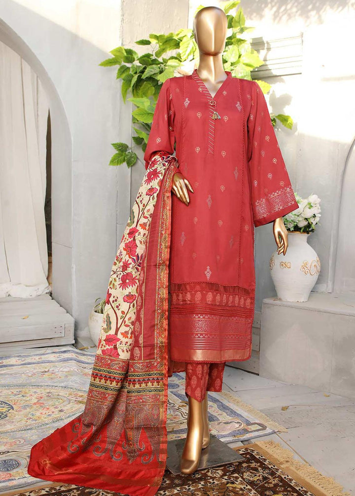 HZ Textiles Printed Viscose Suits Unstitched 3 Piece HZ22TV TVJ-02 - Winter Collection