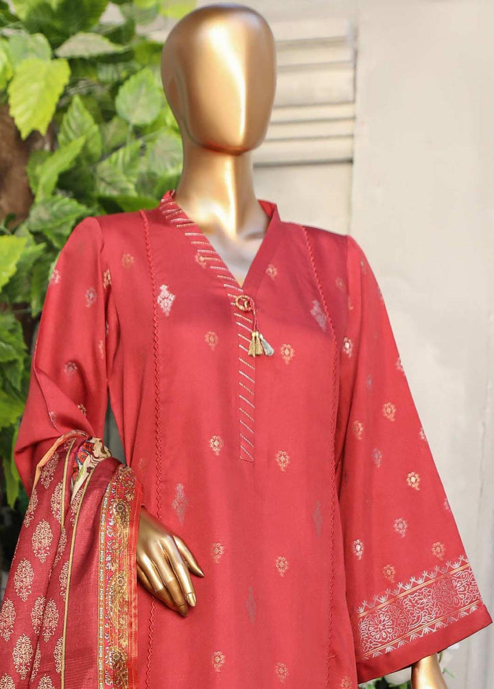 HZ Textiles Printed Viscose Suits Unstitched 3 Piece HZ22TV TVJ-02 - Winter Collection