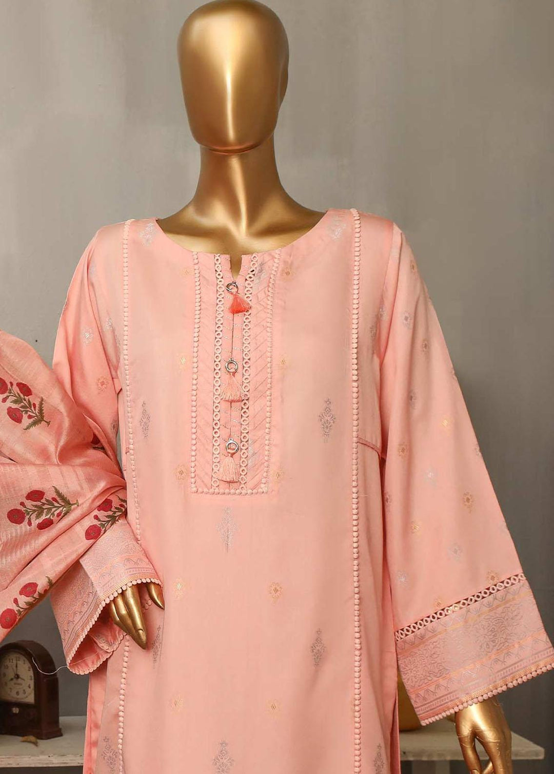 HZ Textiles Printed Viscose Suits Unstitched 3 Piece HZ22TV TVJ-04 - Winter Collection