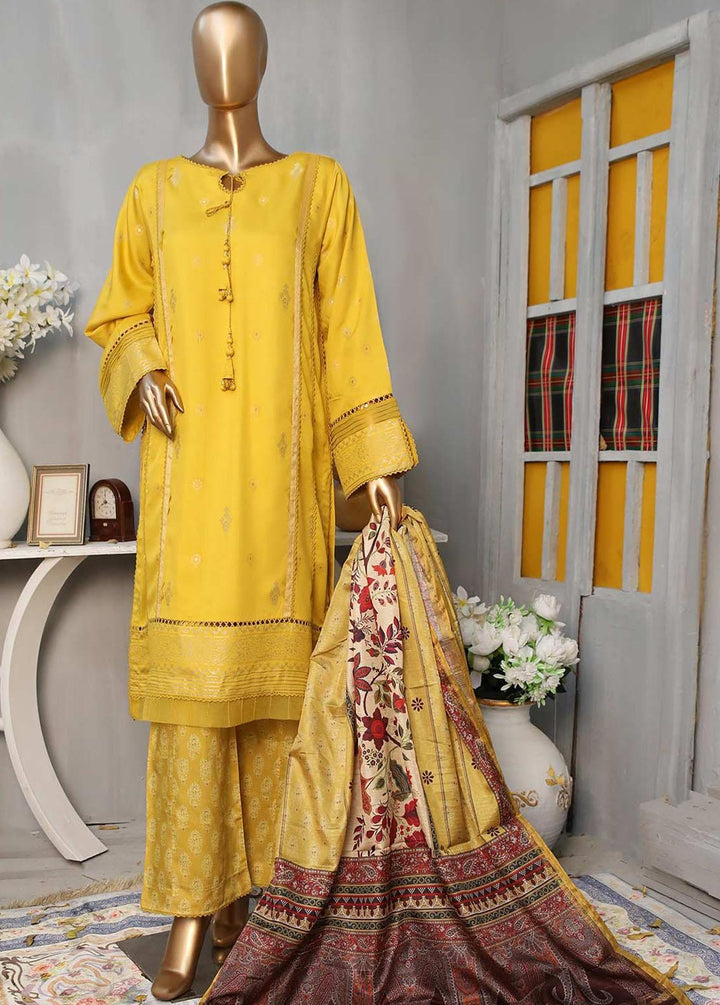 HZ Textiles Printed Viscose Suits Unstitched 3 Piece HZ22TV TVJ-06 - Winter Collection