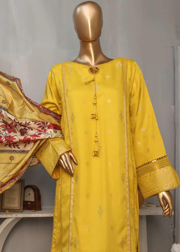 HZ Textiles Printed Viscose Suits Unstitched 3 Piece HZ22TV TVJ-06 - Winter Collection