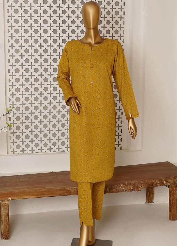 HZ Textiles Printed Khaddar Suits Unstitched 2 Pece HZ23KS PKS-1005-B - Winter Collection