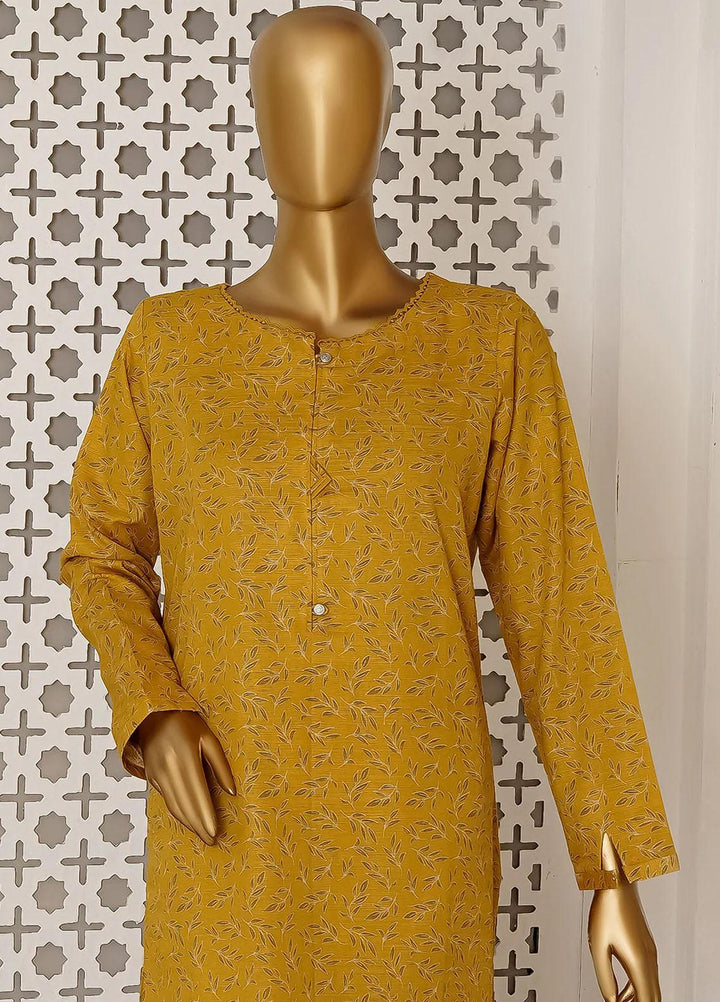 HZ Textiles Printed Khaddar Suits Unstitched 2 Pece HZ23KS PKS-1005-B - Winter Collection