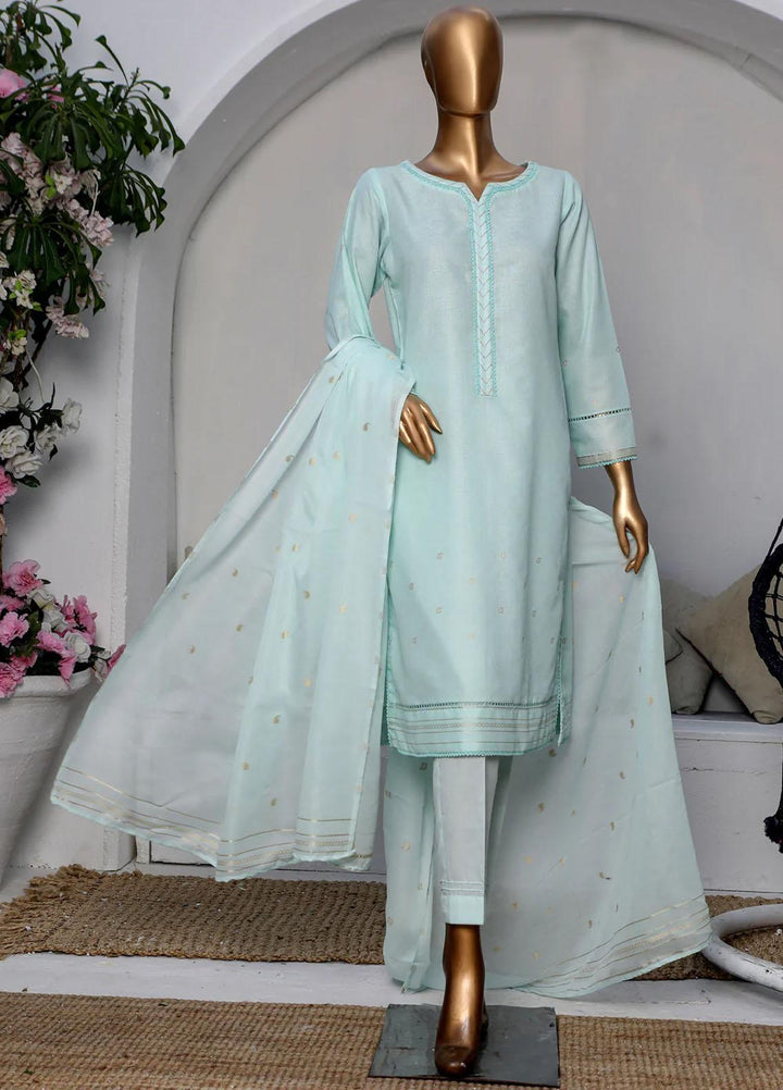 HZ Textiles Printed Jacquard Suits Unstitched 3 Piece HZ23VC VJ-10 - Winter Collection