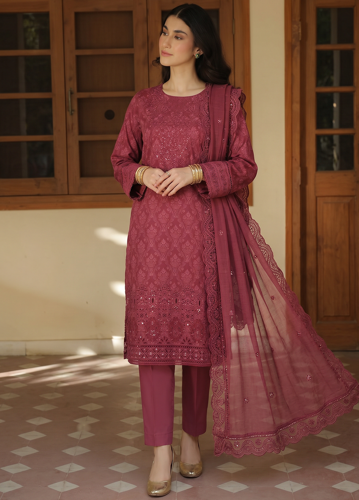 Venice by HZ Textiles Unstitched Embroidered Lawn 3 Piece Suit PEC - 3113 Festive Collection