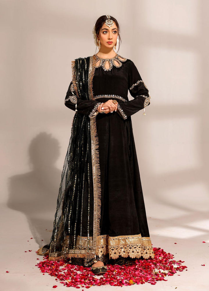 Ibraysha Luxury Pret  Raw Silk 3 Piece Dress IBR23MNF Karishma