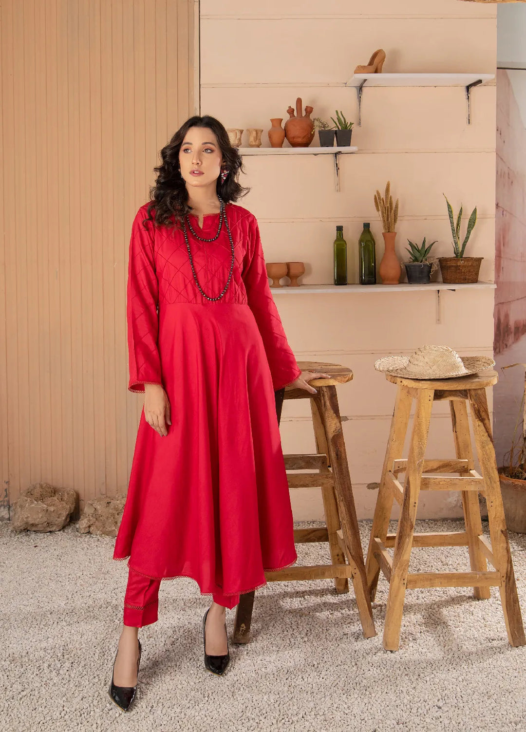 Ibtadda By Pashmire Pret Embroidered Viscose 2 Piece Suit Gulaal