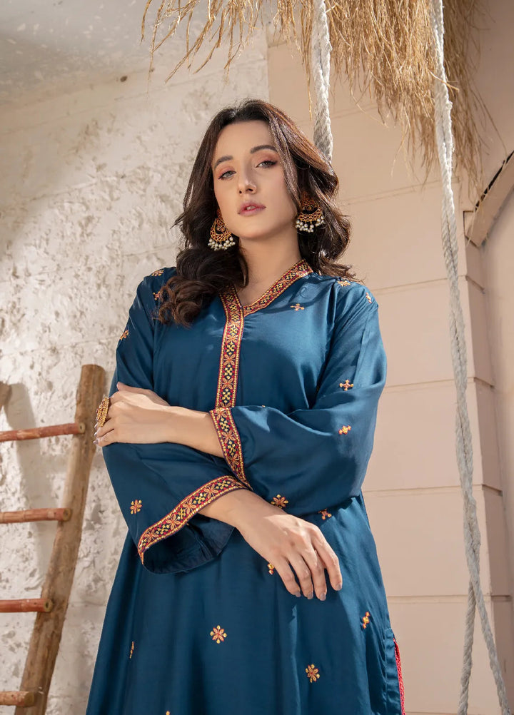 Ibtadda By Pashmire Pret Embroidered Viscose 2 Piece Suit Ufaq