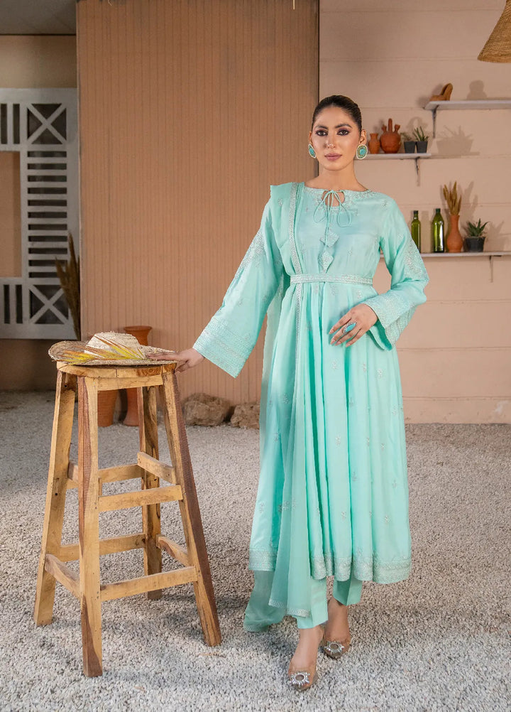 Ibtadda By Pashmire Pret Embroidered Viscose 3 Piece Suit Lehar